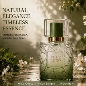 Customizable Wedding Favor Perfume Spray 100ml EDP Floral Green Base Private Label Long Lasting Scent Safe Ingredients Return
