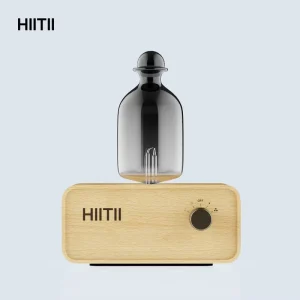 Customize Beech Wooden Essential Oil Diffuser 30ml No Water Quiet Rechargeable Nebulizing Cold air Essential Oil Diffuser SPA