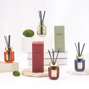 Customized 100ml Air Freshener Fireless Incense Diffuser Packaging Box