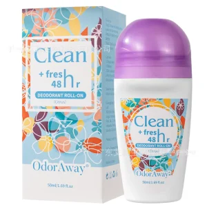 Customized 50ml Citrus Fragrance Herbal Body Deodorant Lotion Fresh Antiperspirant OEM Beads Ball Household Sundries MELAO Model