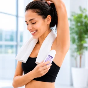 Customized 50ml Fragrance Deodorant Stick Armpit Underarm Brightening Melanin Skin Care Portable Underarm Roll on Deodorant