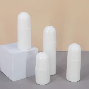 Customized Antiperspirant Empty Roll on Plastic Bottle 50ml Empty Roll on Deodorant Bottles for Perfume Oil Essence Use