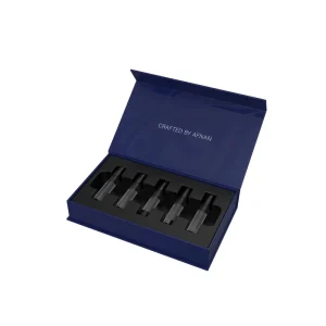 Customized Brand Logo Fragrance Bottle Products Paper Magnetic Boxes Perfume Packaging Gift Rigid Boxes for Sample Perfume Sets
