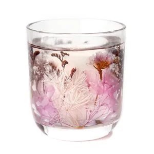 Customized Double Layer Soy Wax Gel Candle in Glass Jar for Father’s Day, Ramadan, and Holiday Gifts