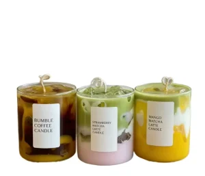 Customized Eco-Friendly Smokeless Handmade Soy Wax Coffee Candles Home Decoration Scented Candles Aromatherapy Candle