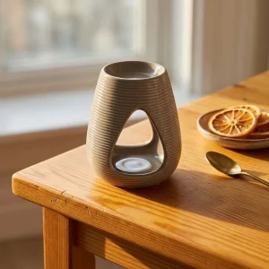 Customized Electric Ceramic Fragrance Oil Incense Burner Wax Warmer Eco friendly Handmade