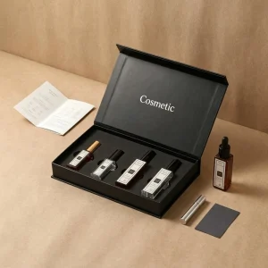 Customized Fragrance Bottle Products Paper Magnetic Boxes Perfume Packaging Gift Rigid Boxes for Sample Perfume Sets