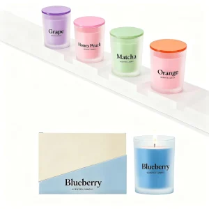 Customized Fragrant Candles Soy Wax Scented Candle 8% Fragrance Suitable for Souvenirs