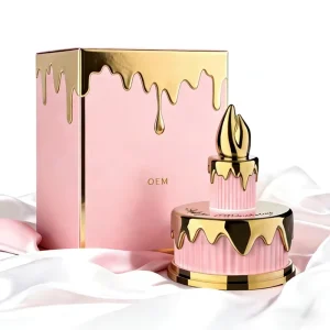 Customized Logo Cake-shaped Spray Eau De Toilette Women’s Luxury Gift Box Regular Size 50/100ml Long-lasting Woody Citrus