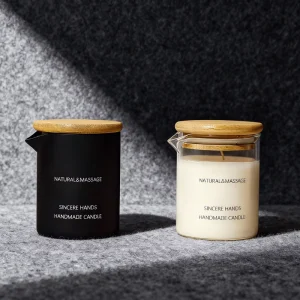 Customized Logo Scented Candles Glass Cups Suitable for Religious and Holiday Fragrance Decoration