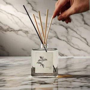 Customized Luxury Home Decor Glass Essential Oil Diffuser Fragrant Air Freshener Perfume Room Scented Gift Set