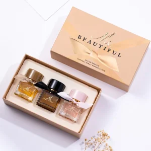 Customized Luxury Mini Perfume Gift Set High Quality Long Lasting Travel Size Perfume Gift Box for Holiday Gift