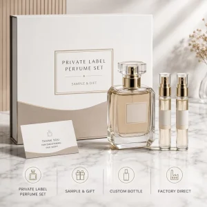 Customized Luxury Mini Perfume Gift Sets for Women and Men Premium Packaging