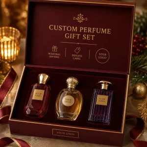 Customized Luxury Mini Perfume Gift Sets for Women and Men for Holiday Promotions with Custom Logo