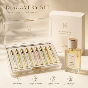 Customized Mini Women’s Men’s Perfume Gift Sets Designed for Beauty Distributors Assorted Scents