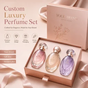 Customized Mini Women’s Men’s Perfume Gift Sets Private Label for Travel Retail Low MOQ Customization