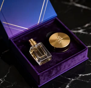 Customized Sample Luxury Perfume Bottle With Custom Eco Friendly High End Box Set Recycled Biodegradable Double Open Gift
