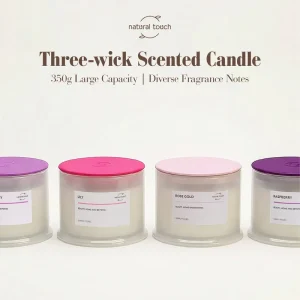 Customized Scented Candles for Home Use Air Freshener Candles 350g Blended Wax Scented Smokeless Candles