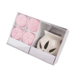 Customized Scented Mix Wax Melt and Ceramic Candle Warms Burners Gift Set