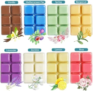 Customized Scented Soy Wax Cubes for Home Decoration Christmas Fragrance Warmer for Bars and Homes