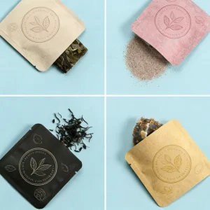 Customized Small Single Sachets Heat Seal Coffee Bag Aluminium Packaging Thick Drip Moisture Proof Bags For Coffee Tee Candy