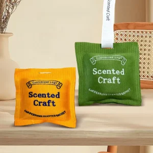 Customized Solid Hanging Aroma Beads Scented Sachet Bag for Car Drawer Closet