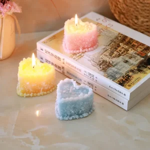 Customized Soy Wax Handmade Art Cake Candles for Birthdays & Father’s Day