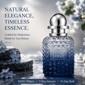Customizing Rose Fragrance for His Gift 100ml EDP Private Label Long Lasting Aromatic Scent Arabic Perfume Glass Bottle EDP