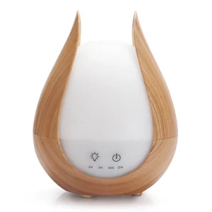 Cute 200ML Aroma Diffuser Humidifier with 7 color LED Light Strip and Night Light Function