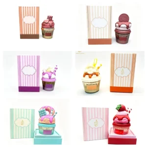 Cute Luxurious Modern Cupcake Ice Cream Perfume 75ml EDP Long Lasting Fruity Milk Fragrance for Women Eco Friendly Daily Use