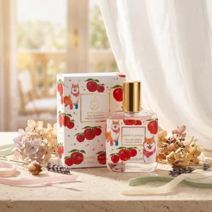 Cute style Women’s Perfume Spray Regular Size Long lasting Light Fragrance Fresh Youthful Osmanthus Rose Apple Strawberry Scents