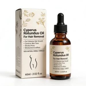 Cyperus Rotundus Oil for Body Hair Reduction and Ingrown Hair Removal