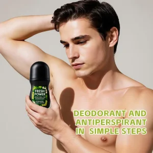 DFiK OEM Herbal Roll on Deodorant Underarm Antiperspirant Long Lasting Solid Fragrance Freshness Men’s Adults GMP
