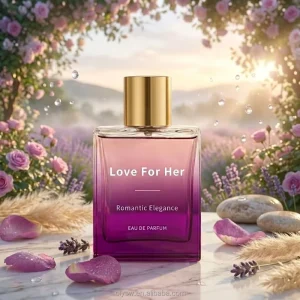 Daily Use Natural Fragrance Floral and Woody Blend Perfume for Women Suitable for All Skin Types
