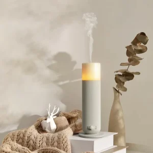 Decor Aroma Oil Nebulizer Tower Essential Oil Diffuser Fragrance Machine Warm Night Light for Retailers