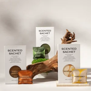 Decoration Good Smell Custom Fragrance Hanging Sachets Car Air Freshener for Wardrobe