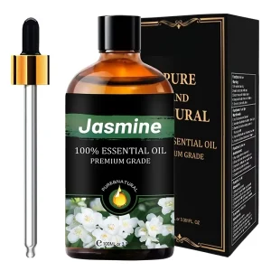 Delicate Floral Cold Pressed 100% Pure Skin Softening Plant Jasmine Essential Oil 100Ml Bulk Fragrance Skin Care