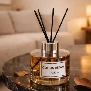 Delicate Gift Box Private Label Aromatherapy Diffuser Festival Gift Romantic Sweet Atmosphere Fragrance Reed Diffuser