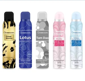 Deodorant & Antiperspirant Spray OEM Perfume Body Mist