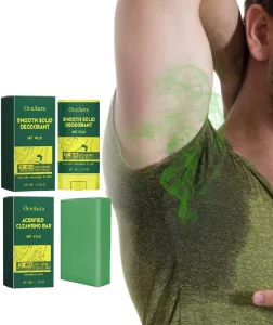 Deodorant Series 100% Natural Remove Body Odor Sweat Antiperspirant Bath Cleaning Soap Bar Solid Deodorant Stick