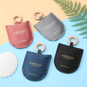 Design Home Decor 25g Hanging Air Freshener Scented Sachet Natural Aroma Fabric Bag Gift Custom OEM