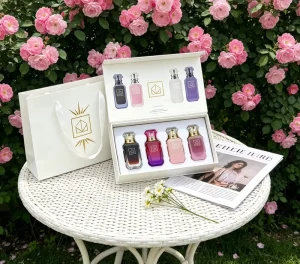 Designer Cologne 4x10ml Eau De Parfum Floral Scent Long Lasting Fragrance Dubai Style Lotion for Women OEM Private