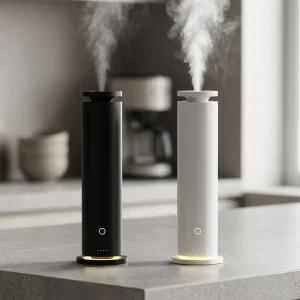 Desktop Scent Machine Device Cold Air Technology 1000 square Feets Silent Warm Light Tower Aroma Diffuser with 120ml Bottle