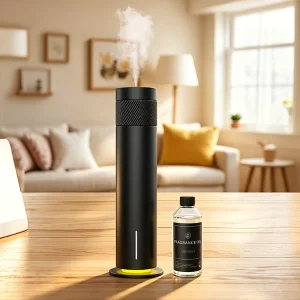 Difusor De Aromas Cadena Hotelera 120ml Hotel Chain Waterless Aroma Diffuser Fragrance Nebulizer Scent System OEM