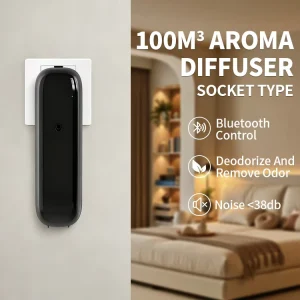 Difusor De Aromas De Pared 100ml Wall Mount Waterless Aroma Diffuser Scent Nebulizer Cold Air Hotel Corridor Room