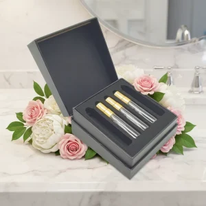 Discovery Set Box Mini Fragrance Sample Collection Perfume De Diseno Premium Para Promocion Scatola Luxury Profumo Ecopelle