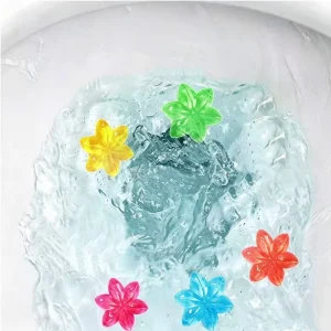 Disposable Eco Friendly Household Toilet Cleaning Fragrance Bean Deodorant Gel Stain Removal Flower Scent