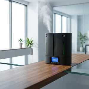 Double Essential Oil Bottles Electric Air Scent Diffuser Commercial HVAC Large Space Aroma Diffuser