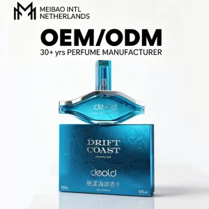 Drift Coast OEM Custom Logo Private Label 100ml Aquatic Marine Men EDP Perfume
