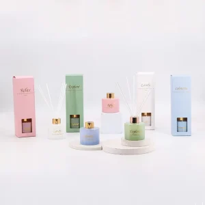 Durable 100ml No Fire Aromatherapy Fresh Air Liquid Bedroom and Bathroom Glass Aromatherapy